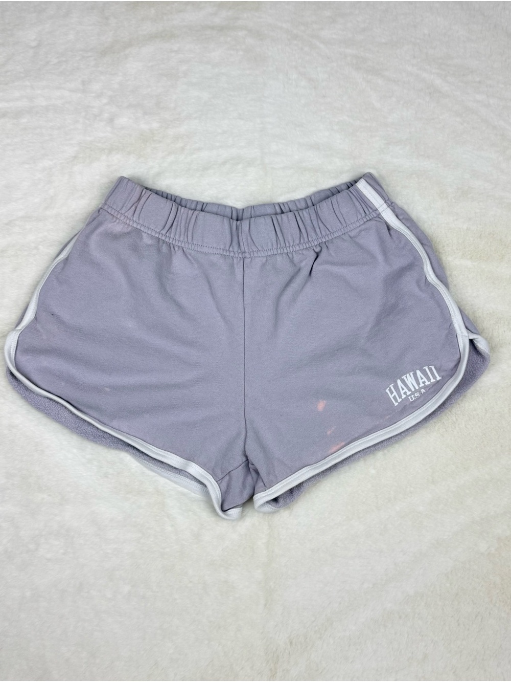 3/$30 Brandy Melville Hawaii Lavender Sweat Shorts